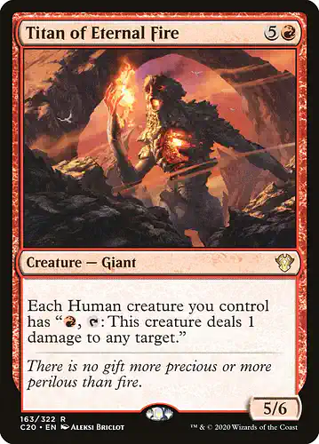 Titan of Eternal Fire - c20 Spoiler