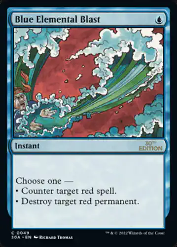 Blue Elemental Blast - 30a Spoiler