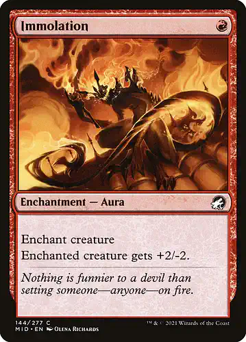 Immolation - mid Spoiler
