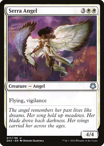Serra Angel - gn3 Spoiler