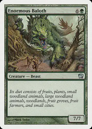 Enormous Baloth - 9ed Spoiler