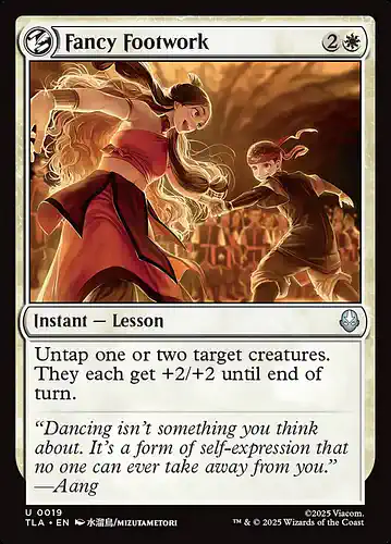 Fancy Footwork - tla Spoiler