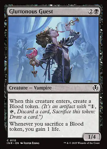 Gluttonous Guest - inr Spoiler