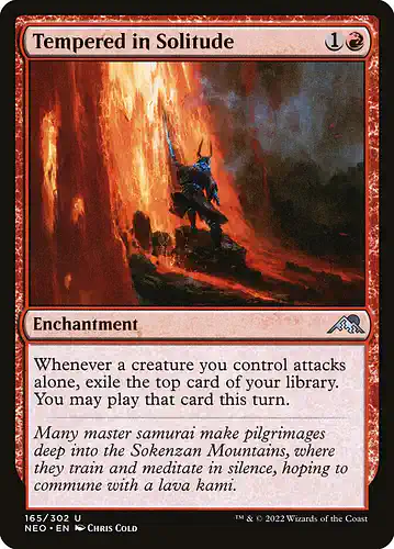 Tempered in Solitude - neo Spoiler