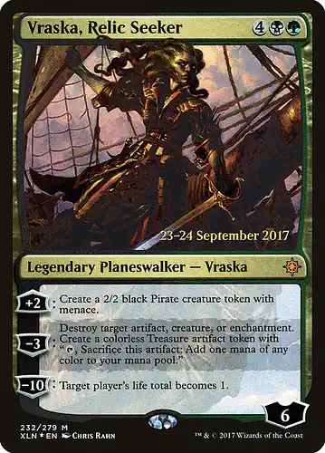 Vraska, Relic Seeker - xln Spoiler