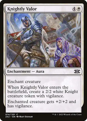Knightly Valor - 2x2 Spoiler