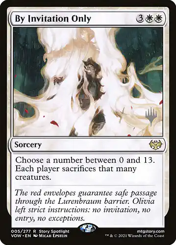 By Invitation Only - vow Spoiler