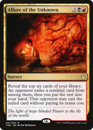Allure of the Unknown - thb Spoiler