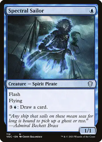 Spectral Sailor - voc Spoiler