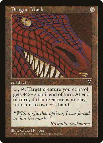 Dragon Mask - vis Spoiler