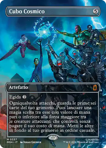 Cosmic Cube - msh Spoiler