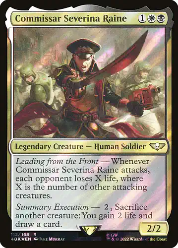 Commissar Severina Raine - 40k Spoiler