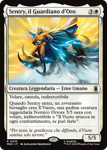 The Sentry, Golden Guardian - msh Spoiler