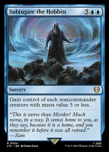 Subjugate the Hobbits - ltc Spoiler