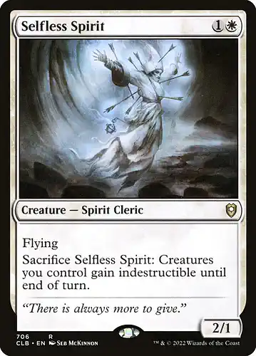 Selfless Spirit - clb Spoiler