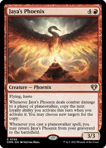 Jaya's Phoenix - cmm Spoiler
