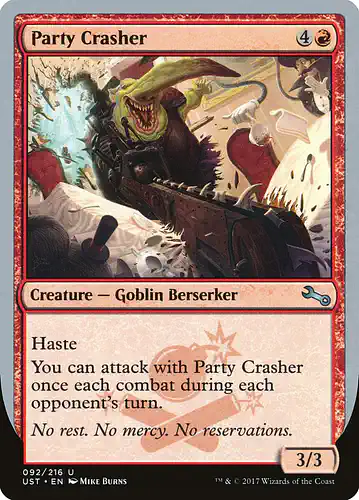 Party Crasher - ust Spoiler