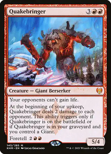 Quakebringer - khm Spoiler
