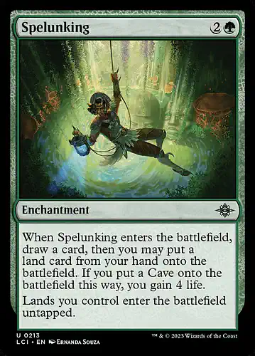Spelunking - lci Spoiler