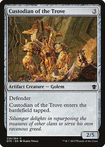 Custodian of the Trove - dtk Spoiler