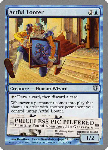 Artful Looter - unh Spoiler