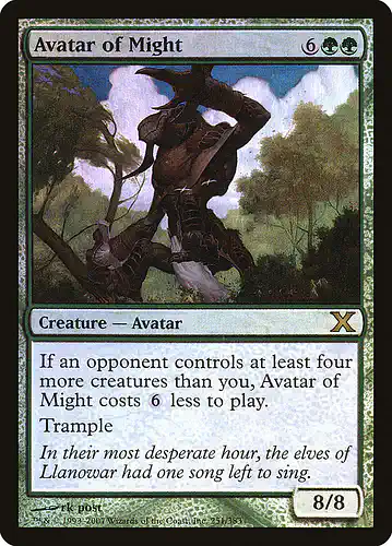 Avatar of Might - 10e Spoiler