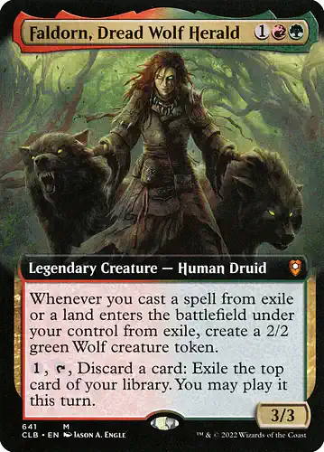 Faldorn, Dread Wolf Herald - clb Spoiler