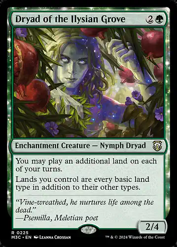 Dryad of the Ilysian Grove - m3c Spoiler