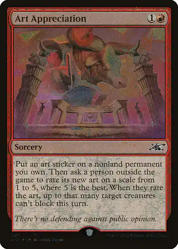 Art Appreciation - unf Spoiler