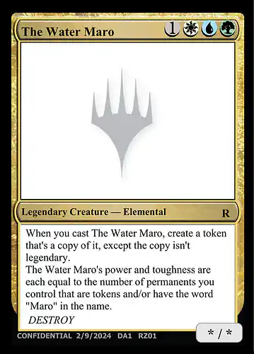 The Water Maro - unk Spoiler