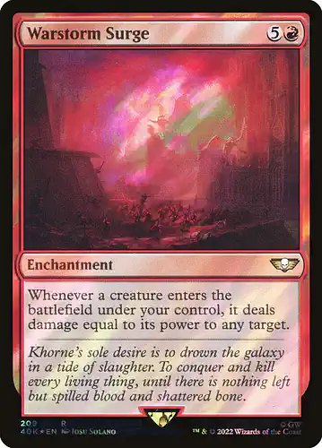 Warstorm Surge - 40k Spoiler