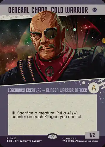 General Chang, Cold Warrior - trk Spoiler