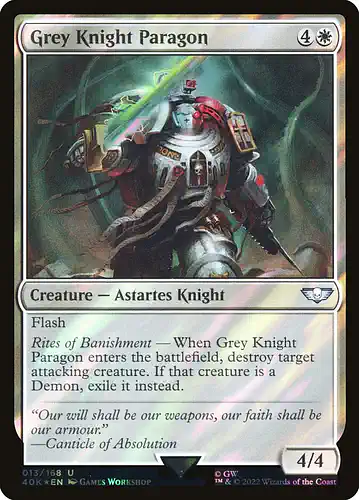 Grey Knight Paragon - 40k Spoiler