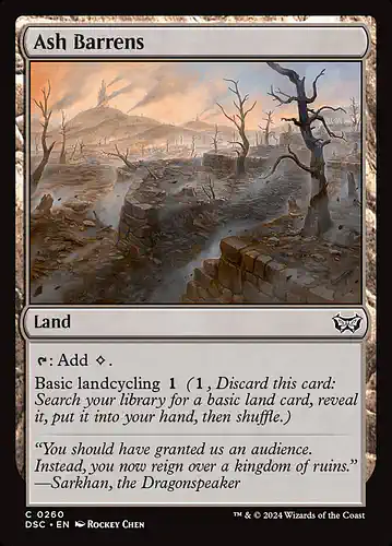 Ash Barrens - dsc Spoiler