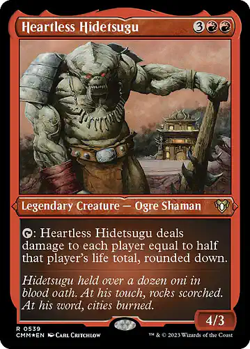 Heartless Hidetsugu - cmm Spoiler