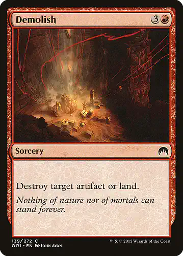 Demolish - ori Spoiler