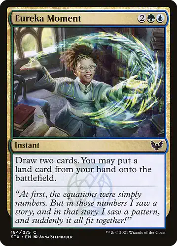 Eureka Moment - stx Spoiler