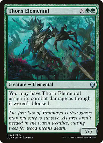 Thorn Elemental - dom Spoiler