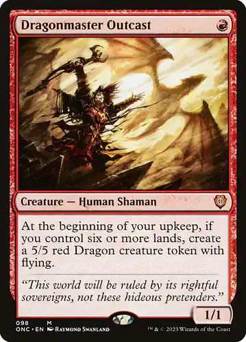 Dragonmaster Outcast - onc Spoiler