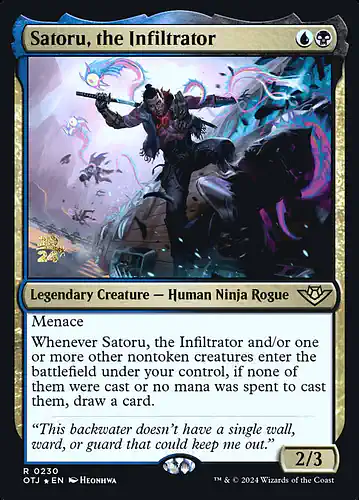 Satoru, the Infiltrator - otj Spoiler