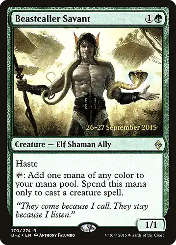 Beastcaller Savant - bfz Spoiler