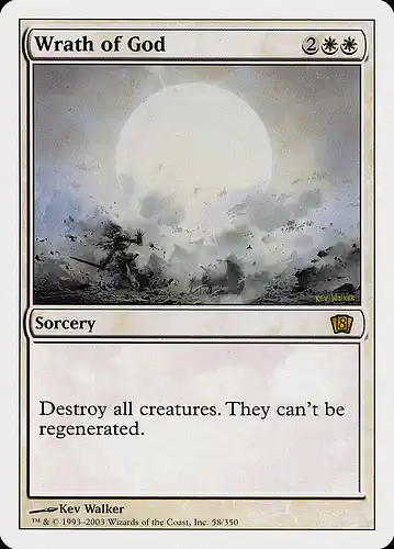 Wrath of God - 8ed Spoiler