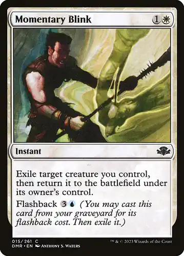 Momentary Blink - dmr Spoiler