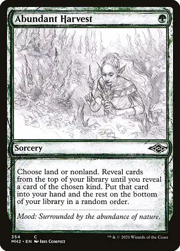 Abundant Harvest - mh2 Spoiler