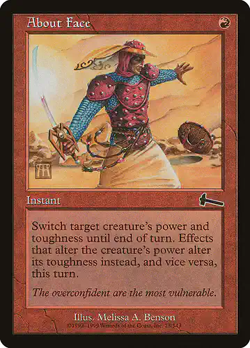 About Face - ulg Spoiler