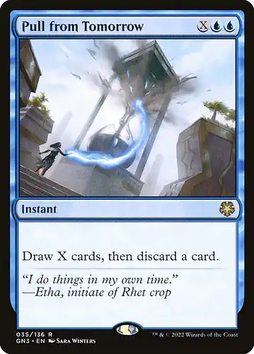 Pull from Tomorrow - gn3 Spoiler