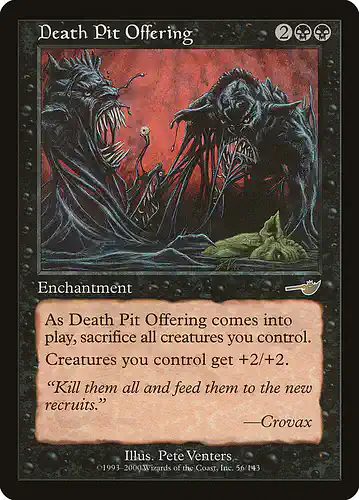Death Pit Offering - nem Spoiler