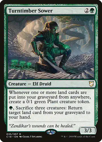 Turntimber Sower - c18 Spoiler