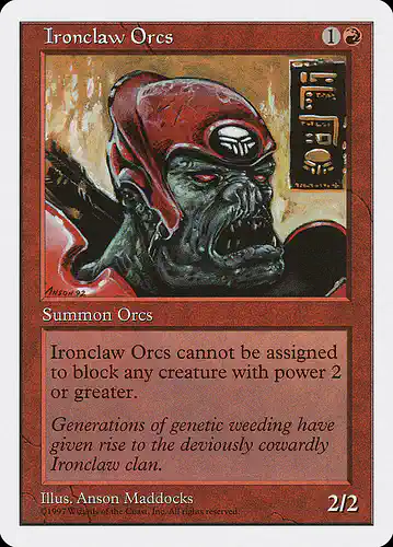 Ironclaw Orcs - 5ed Spoiler