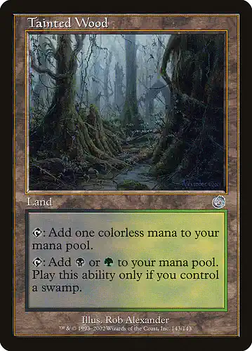 Tainted Wood - tor Spoiler